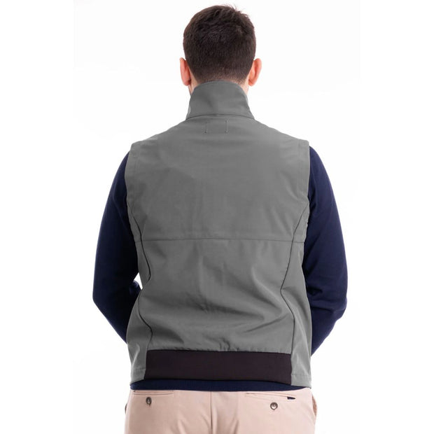 Gray Polyester Vest