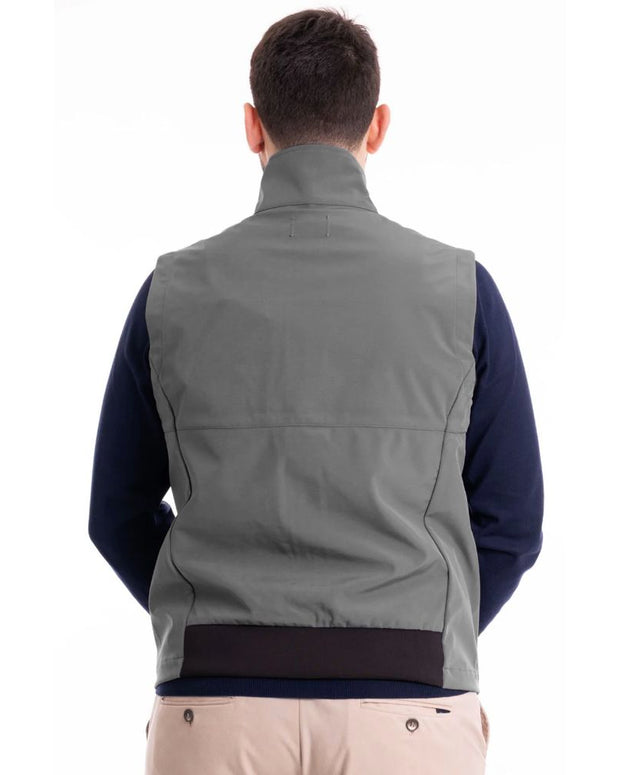 Gray Polyester Vest