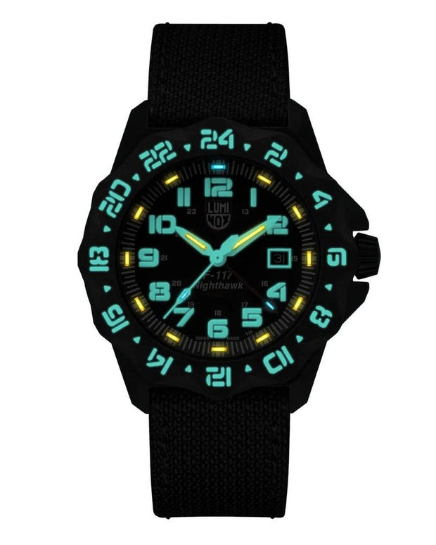 Black Fabric Watch