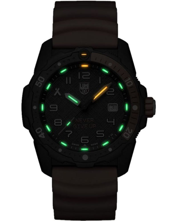 Orange Rubber Watch