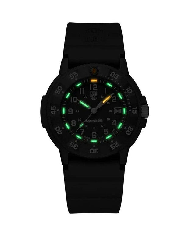 Black Rubber Watch