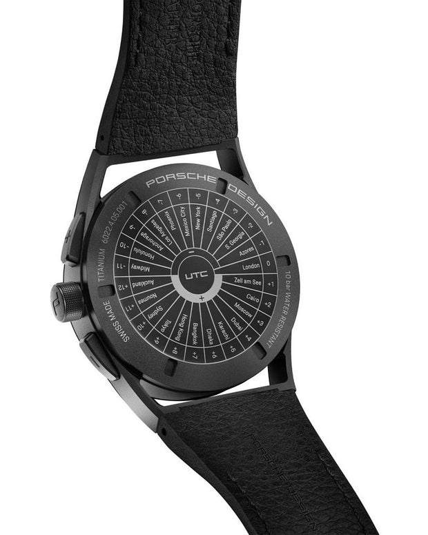 Black Leather Watch