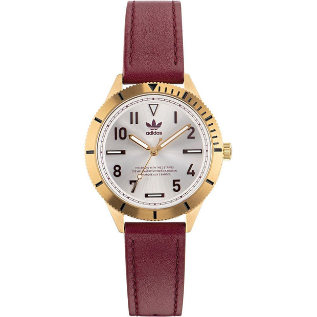 Red Leather Watch