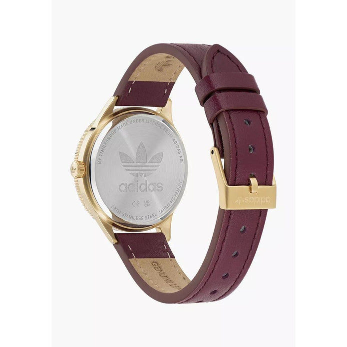 Red Leather Watch