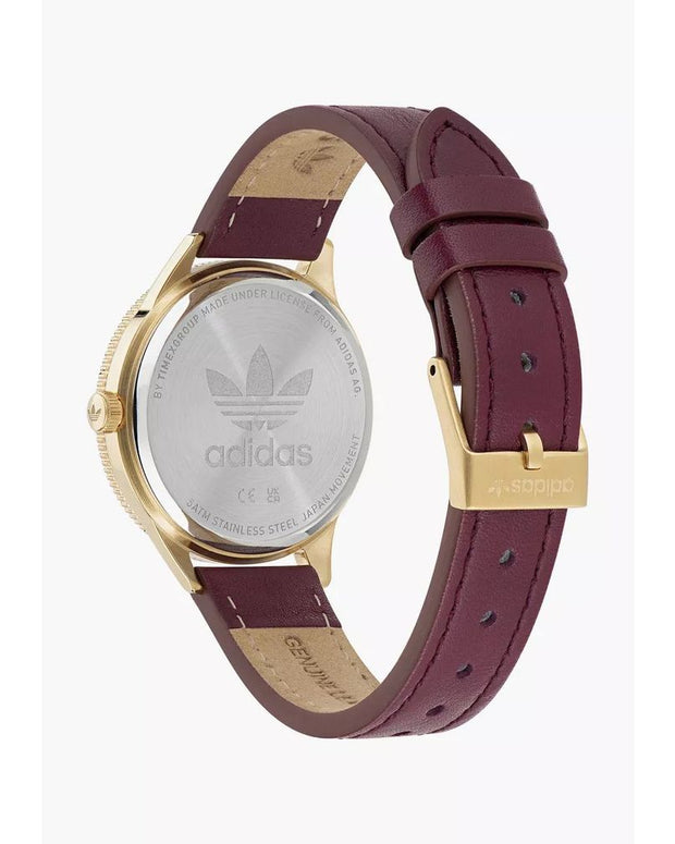 Red Leather Watch