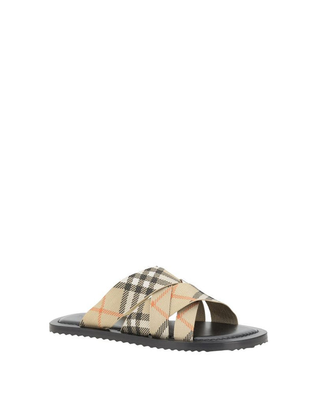 Archivio Check Sandals