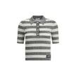 Knit polo shirt