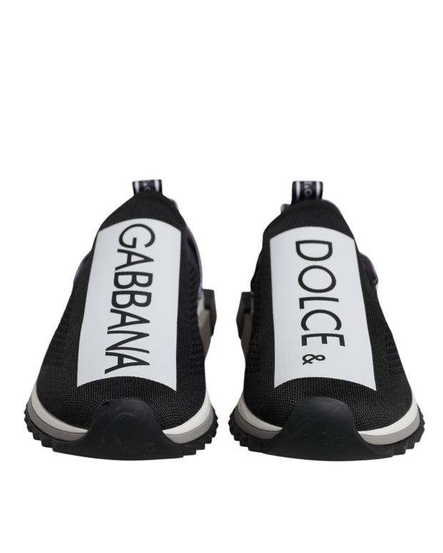 Black White Slip On Sorrento Sneakers Shoes
