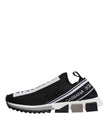 Black White Slip On Sorrento Sneakers Shoes