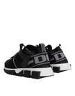 Black Mesh Sorrento Trekking Sneakers Shoes