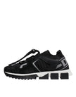 Black Mesh Sorrento Trekking Sneakers Shoes
