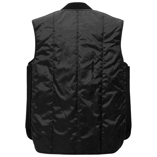 Black Polyester Vest