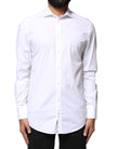 White GOLD Cotton Long Sleeves Dress Shirt