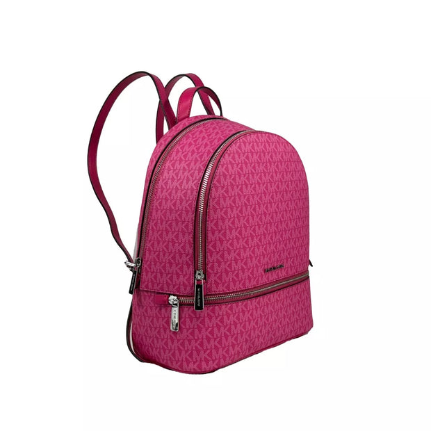 Rhea Medium PVC Backpack Bookbag Dragon Fruit