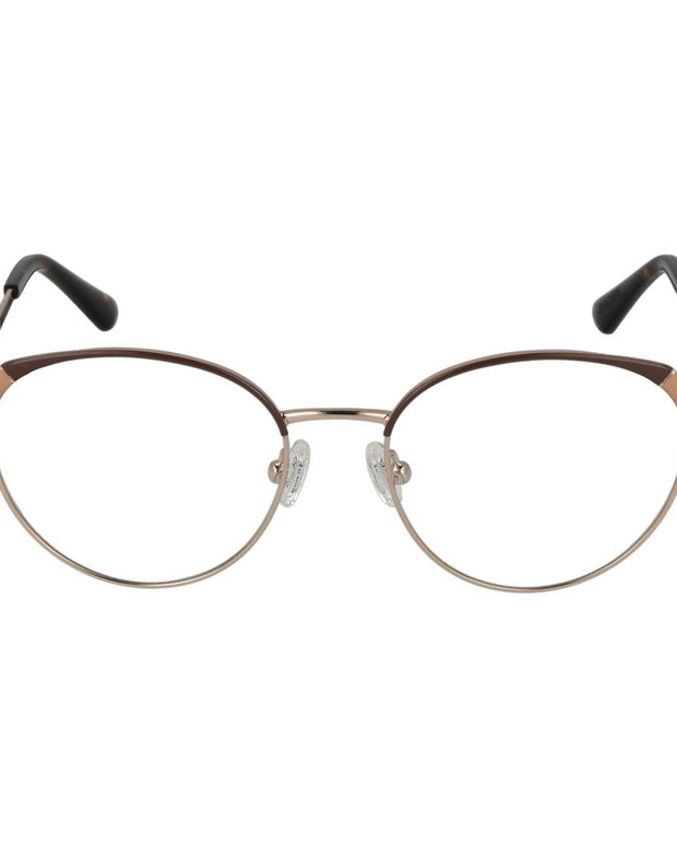 Gold Women Glasses Frame
