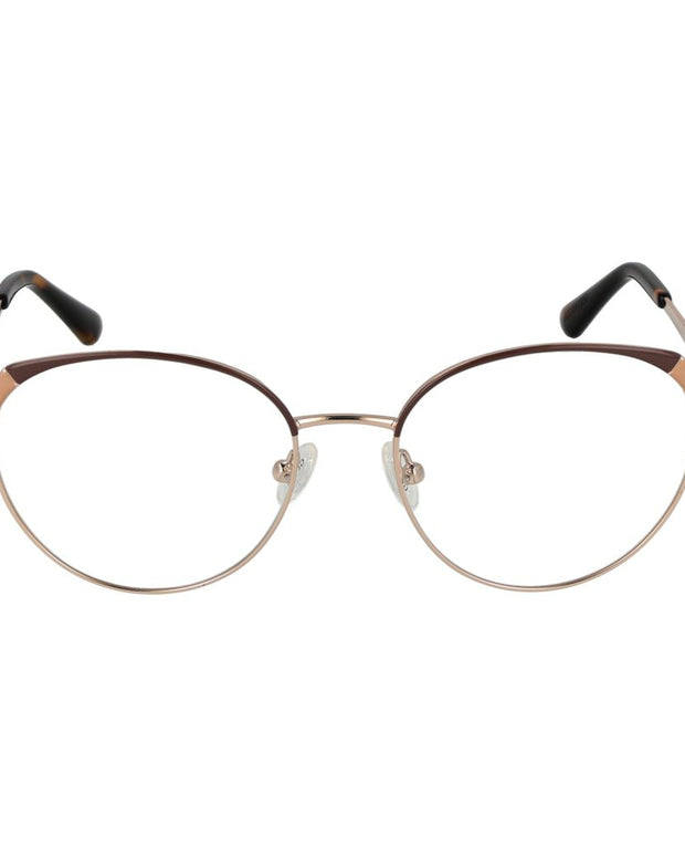 Gold Women Glasses Frame
