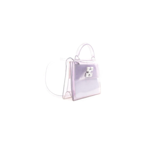 White Pvc Crossbody Bag