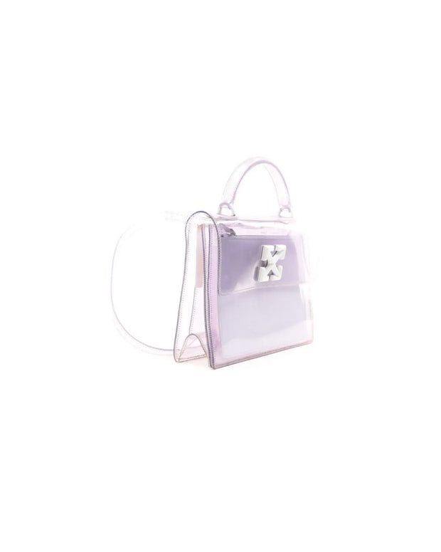 White Pvc Crossbody Bag