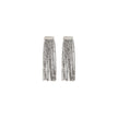 Glass and silver Earrings