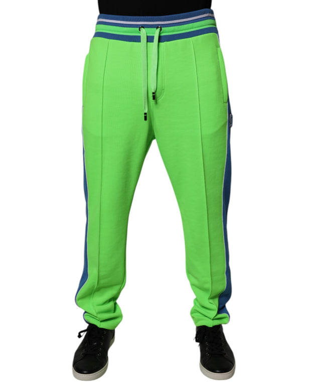 Green Blue Jogger Sweatpants Pants