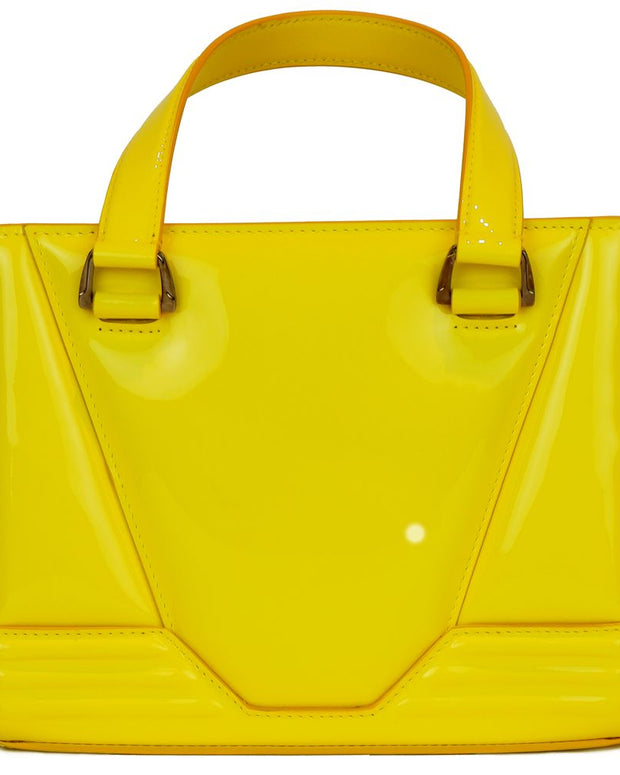 Yellow Leather Handbag