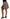 A-Line Mini Floral Print Jaquard Skirt