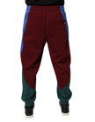 Multicolor Cotton Men Jogger Sweatpants Pants