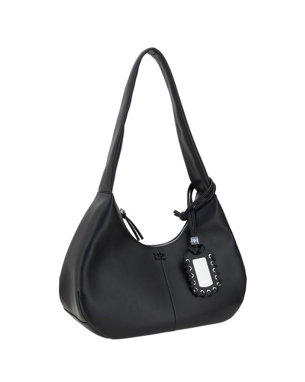 Recycled leather Shoulder Bag