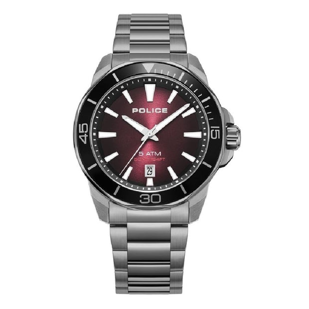Gray Stainless Steel Stainless Steel Watch