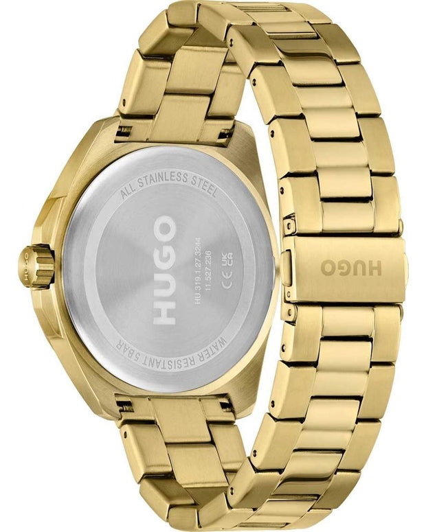 Gold Stainless Steel Watch