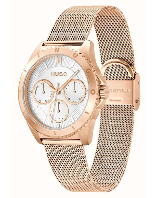Gold Stainless Steel Watch