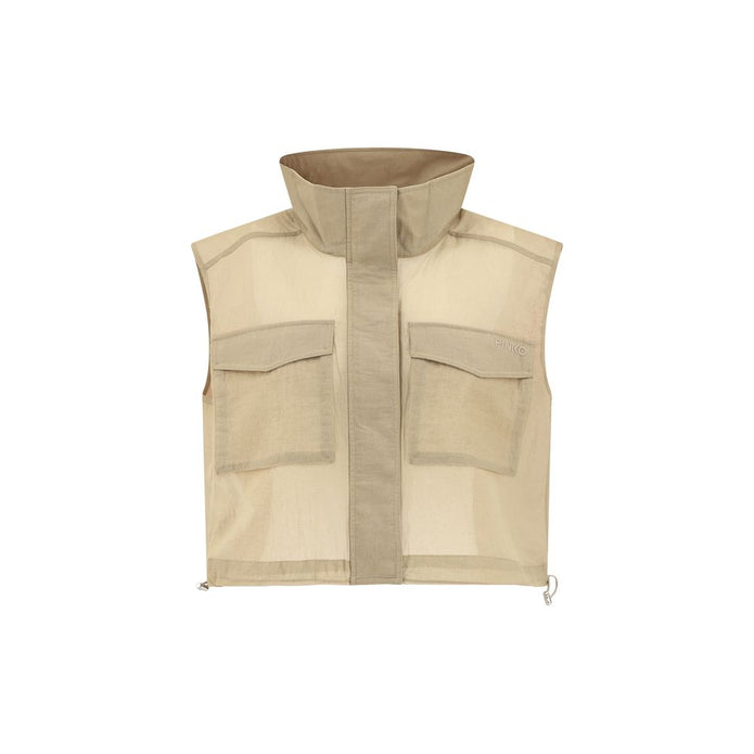 Cropped Gilet Jacket