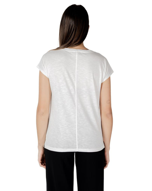 White Cotton Tops & T-Shirt