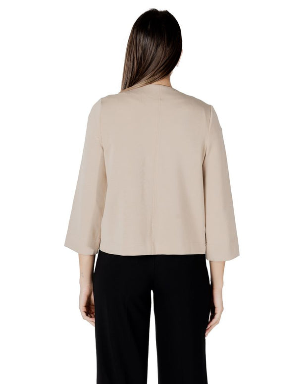 Beige Modal Jackets & Coat