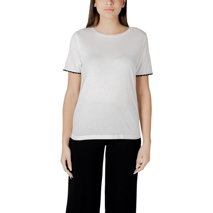 White Cotton Tops & T-Shirt