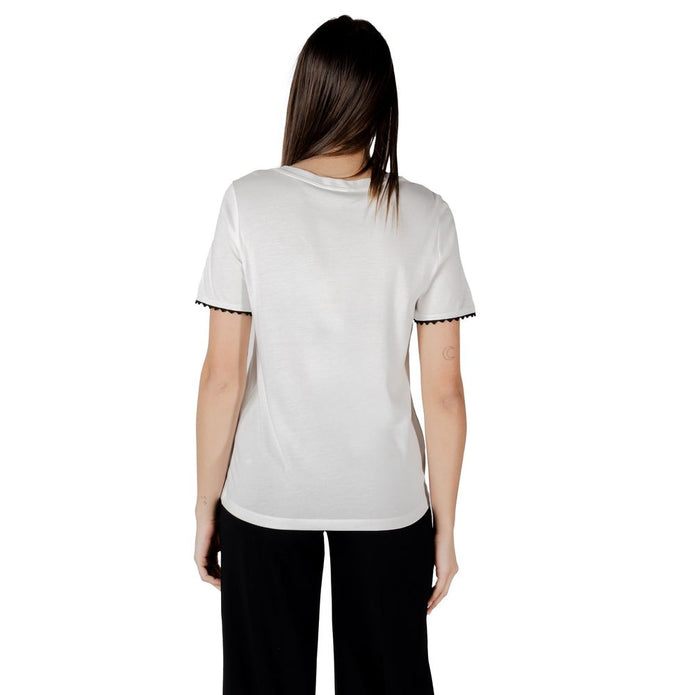 White Cotton Tops & T-Shirt