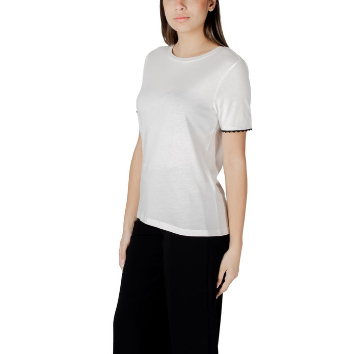 White Cotton Tops & T-Shirt