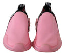 Pink Low Top Sorrento Sneakers Slip On Casual Shoes