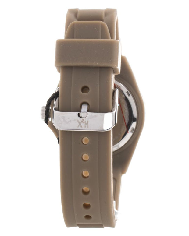 Brown Rubber Watch