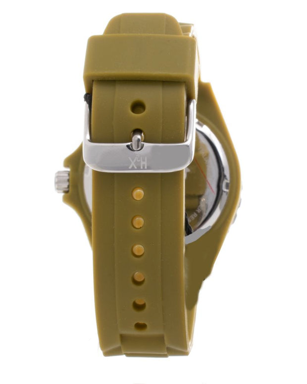 Brown Rubber Watch