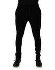 Black Cashmere Jogger Men Sweatpants Pants