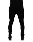 Black Cashmere Jogger Men Sweatpants Pants