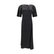 Satin Long Dress