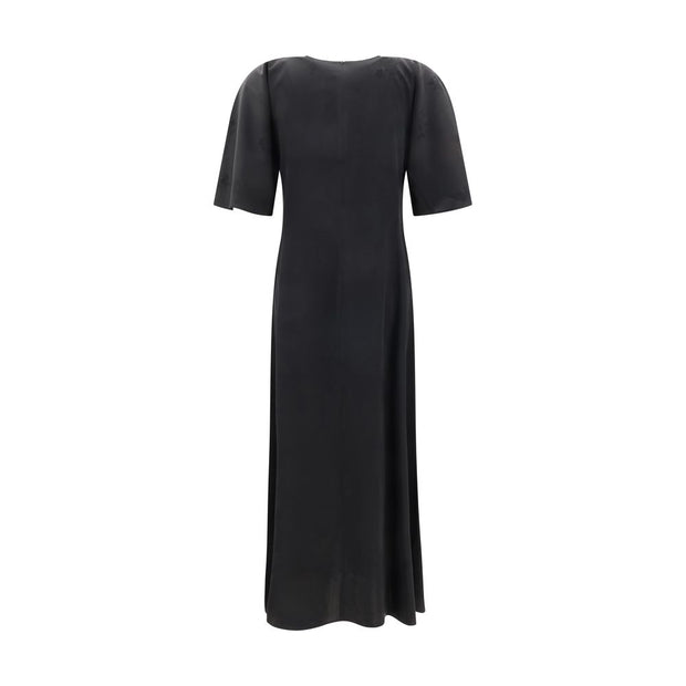 Satin Long Dress