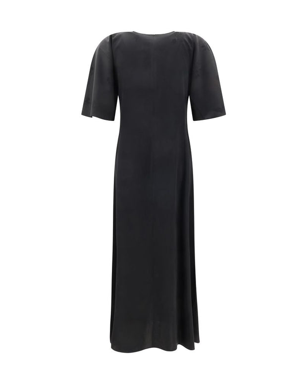 Satin Long Dress