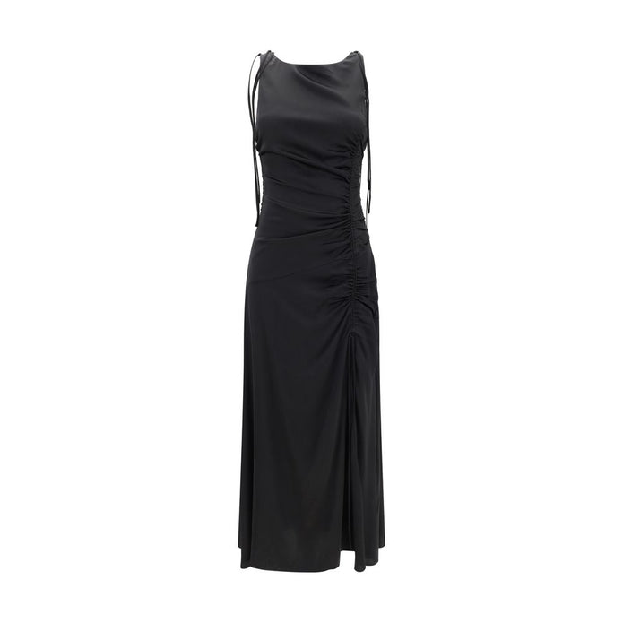 Satin Long Dress