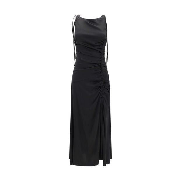 Satin Long Dress