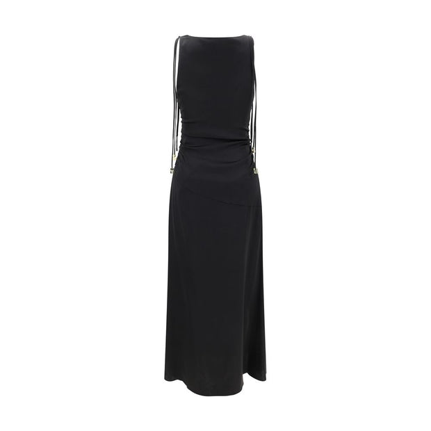 Satin Long Dress