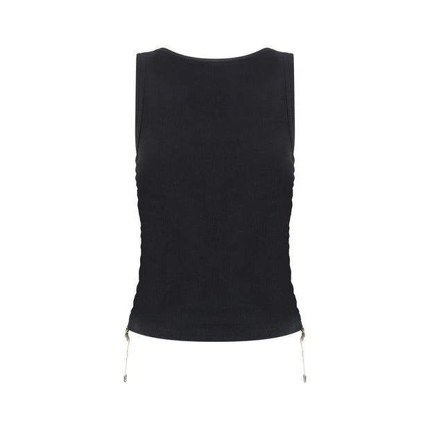 Archive Check trim Tank Top