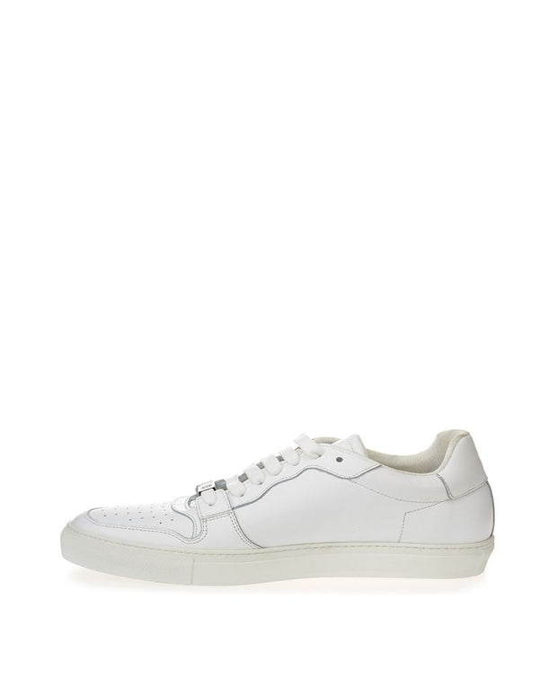 White Leather Sneakers Luxe Footwear